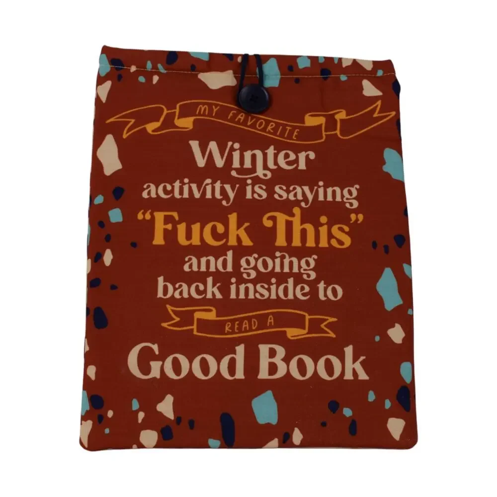 Funny Winter Book & Kindle Sleeve (9